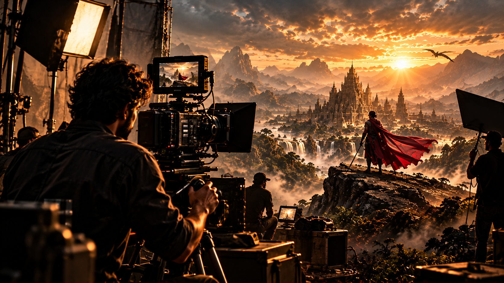 Behind the Scenes of Fantasy Cavern Ruins